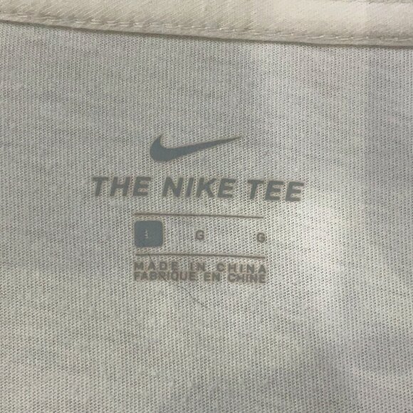 The Nike Tee Women's USA Crop Top White Size Large Short Sleeve T-Shirt - Picture 3 of 5